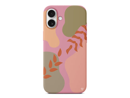 Leaf Touch Lansman Model İçi Kadife Silikon Telefon Kılıfı