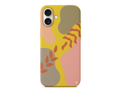 Leaf Touch Lansman Model İçi Kadife Silikon Telefon Kılıfı