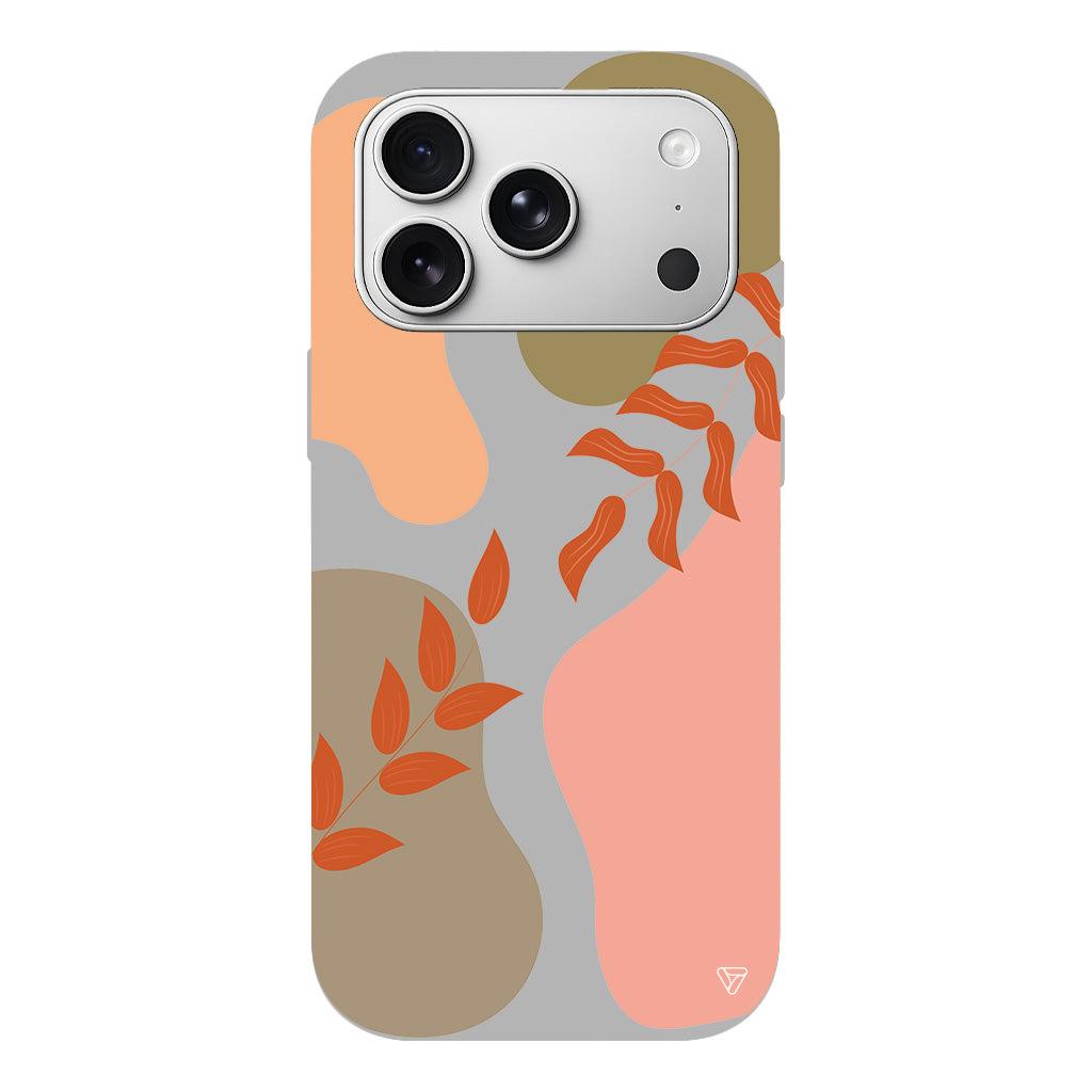 Leaf Touch Lansman Model İçi Kadife Silikon Telefon Kılıfı