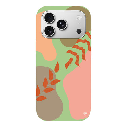 Leaf Touch Lansman Model İçi Kadife Silikon Telefon Kılıfı