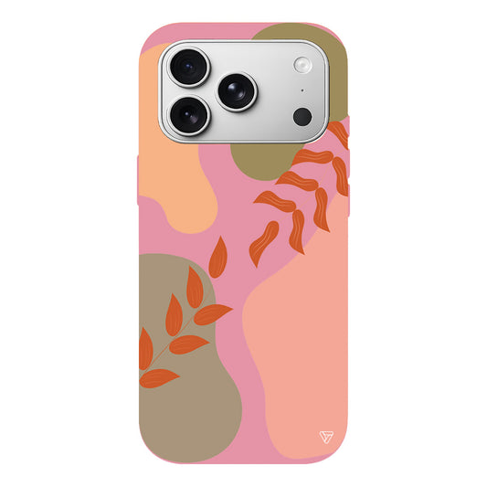 Leaf Touch Lansman Model İçi Kadife Silikon Telefon Kılıfı