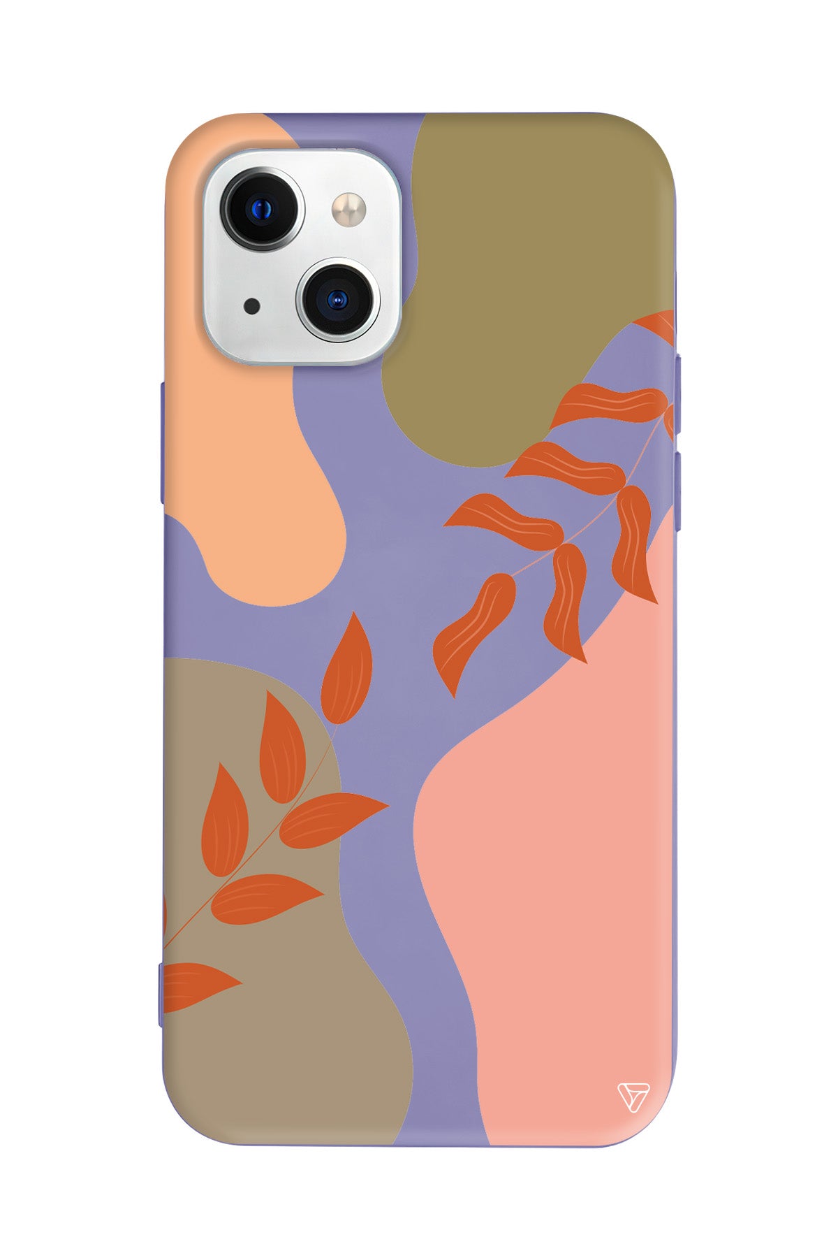 Leaf Touch Lansman Model İçi Kadife Silikon Telefon Kılıfı