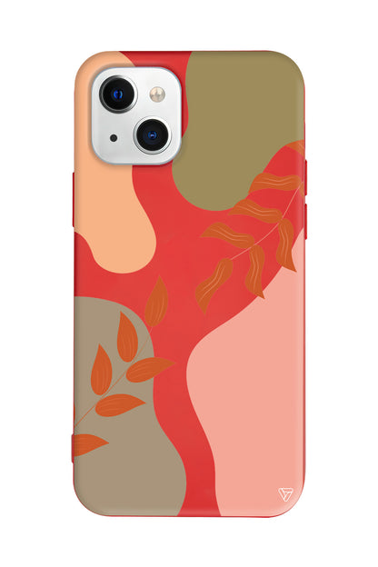 Leaf Touch Lansman Model İçi Kadife Silikon Telefon Kılıfı – Plus Serisine Özel