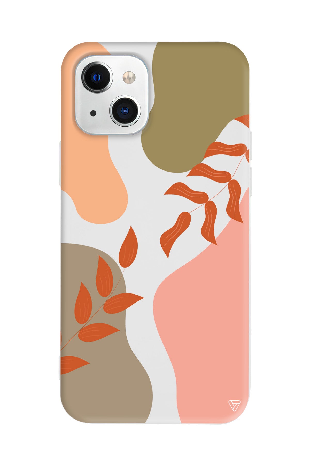 Leaf Touch Lansman Model İçi Kadife Silikon Telefon Kılıfı