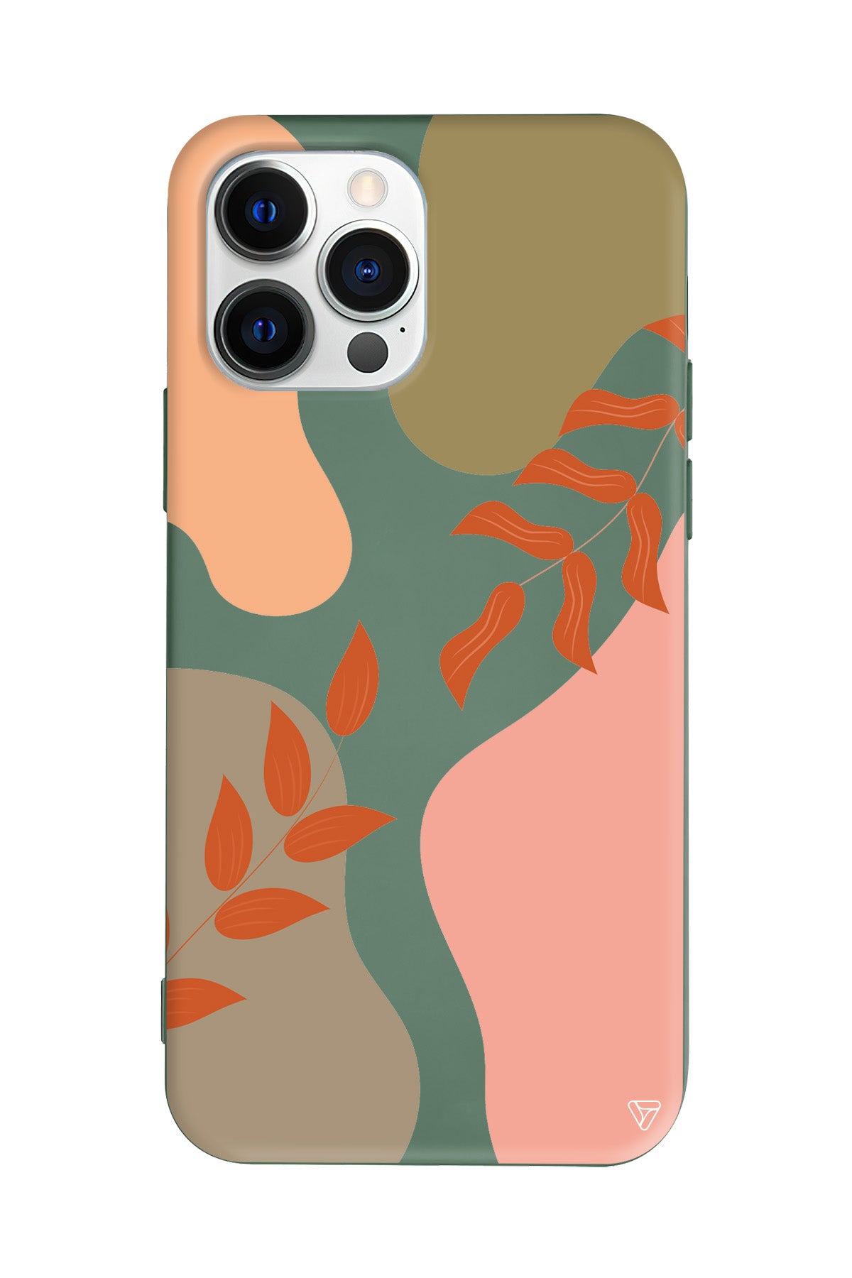 Leaf Touch Lansman Model İçi Kadife Silikon Telefon Kılıfı