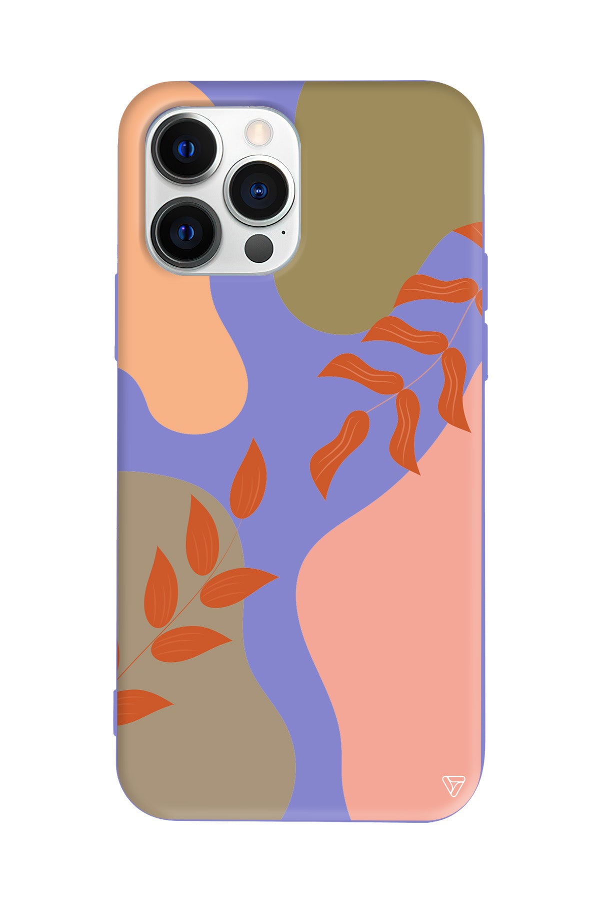 Leaf Touch Lansman Model İçi Kadife Silikon Telefon Kılıfı