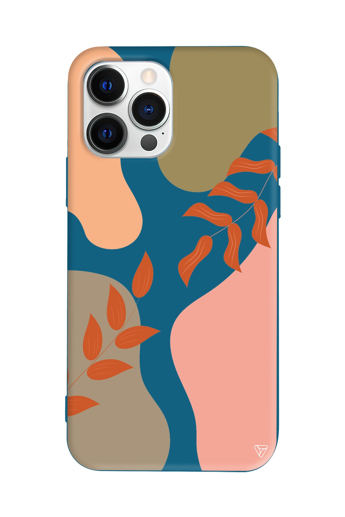 Leaf Touch Lansman Model İçi Kadife Silikon Telefon Kılıfı