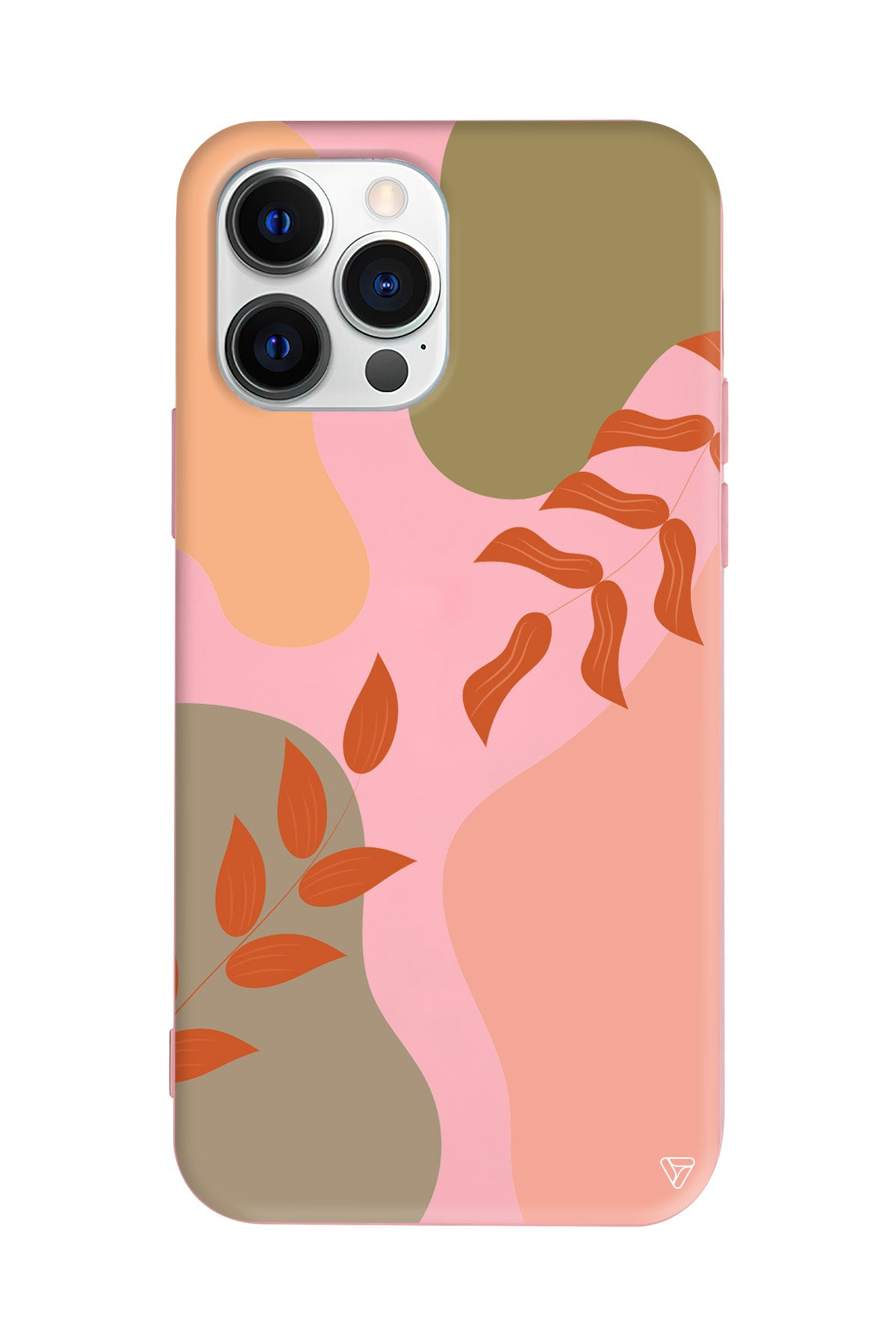 Leaf Touch Lansman Model İçi Kadife Silikon Telefon Kılıfı