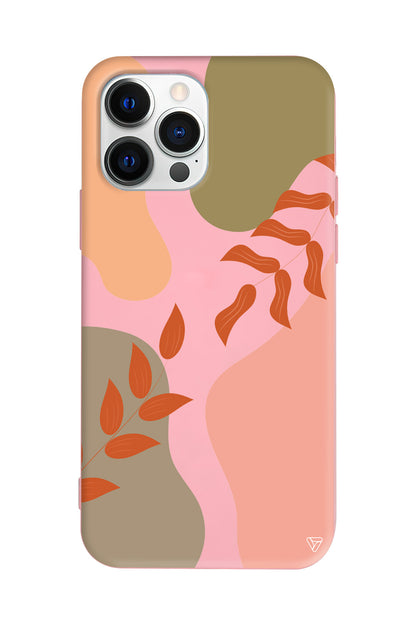 Leaf Touch Lansman Model İçi Kadife Silikon Telefon Kılıfı