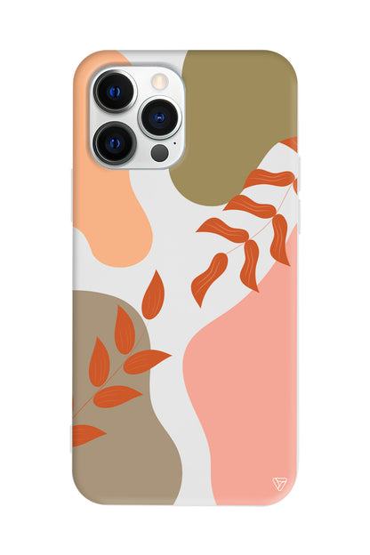 Leaf Touch Lansman Model İçi Kadife Silikon Telefon Kılıfı