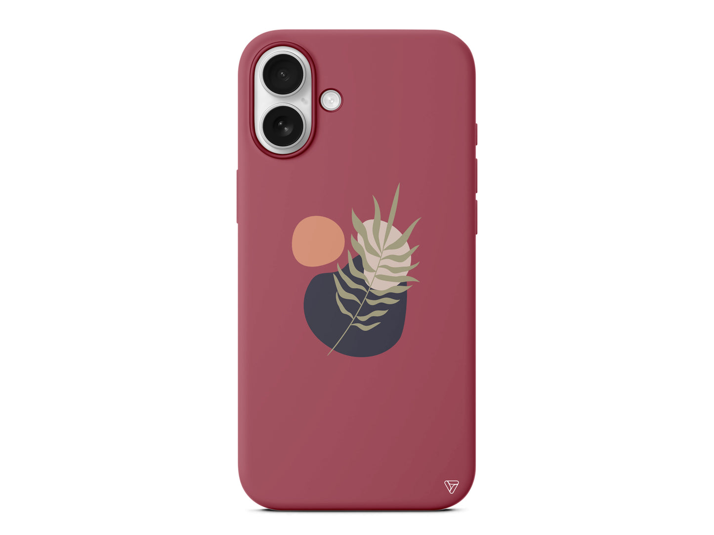 Botanik Lansman Model İçi Kadife Silikon Telefon Kılıfı – Plus Serisine Özel