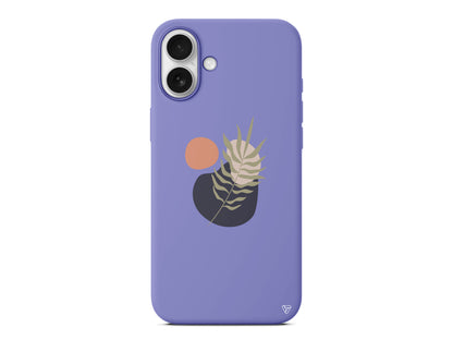 Botanik Lansman Model İçi Kadife Silikon Telefon Kılıfı – Plus Serisine Özel