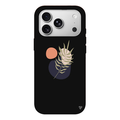 Botanik Lansman Model İçi Kadife Silikon Telefon Kılıfı