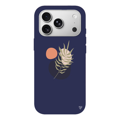 Botanik Lansman Model İçi Kadife Silikon Telefon Kılıfı