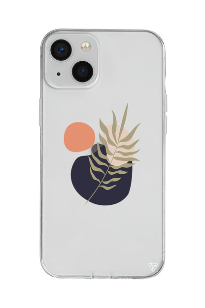 Botanik Lansman Model İçi Kadife Silikon Telefon Kılıfı