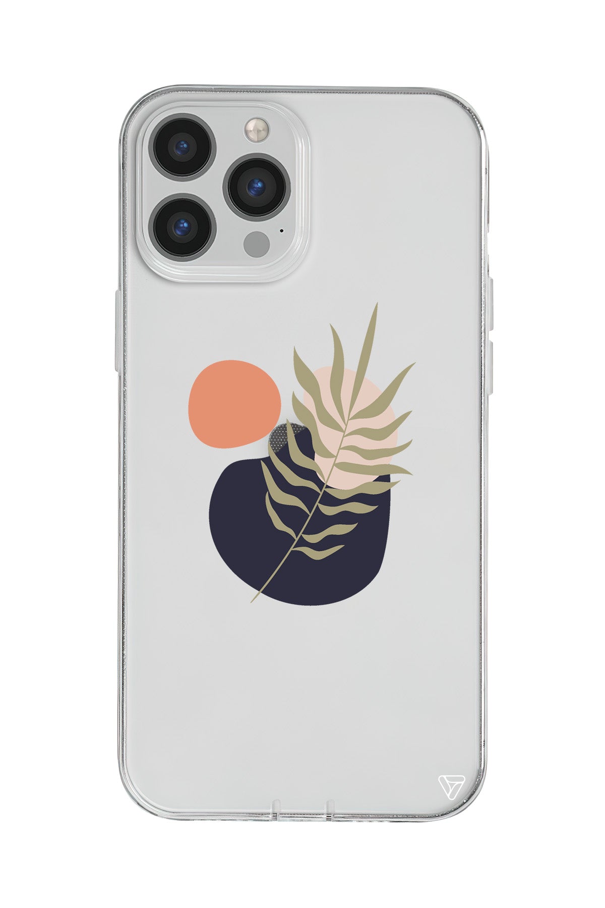 Botanik Lansman Model İçi Kadife Silikon Telefon Kılıfı