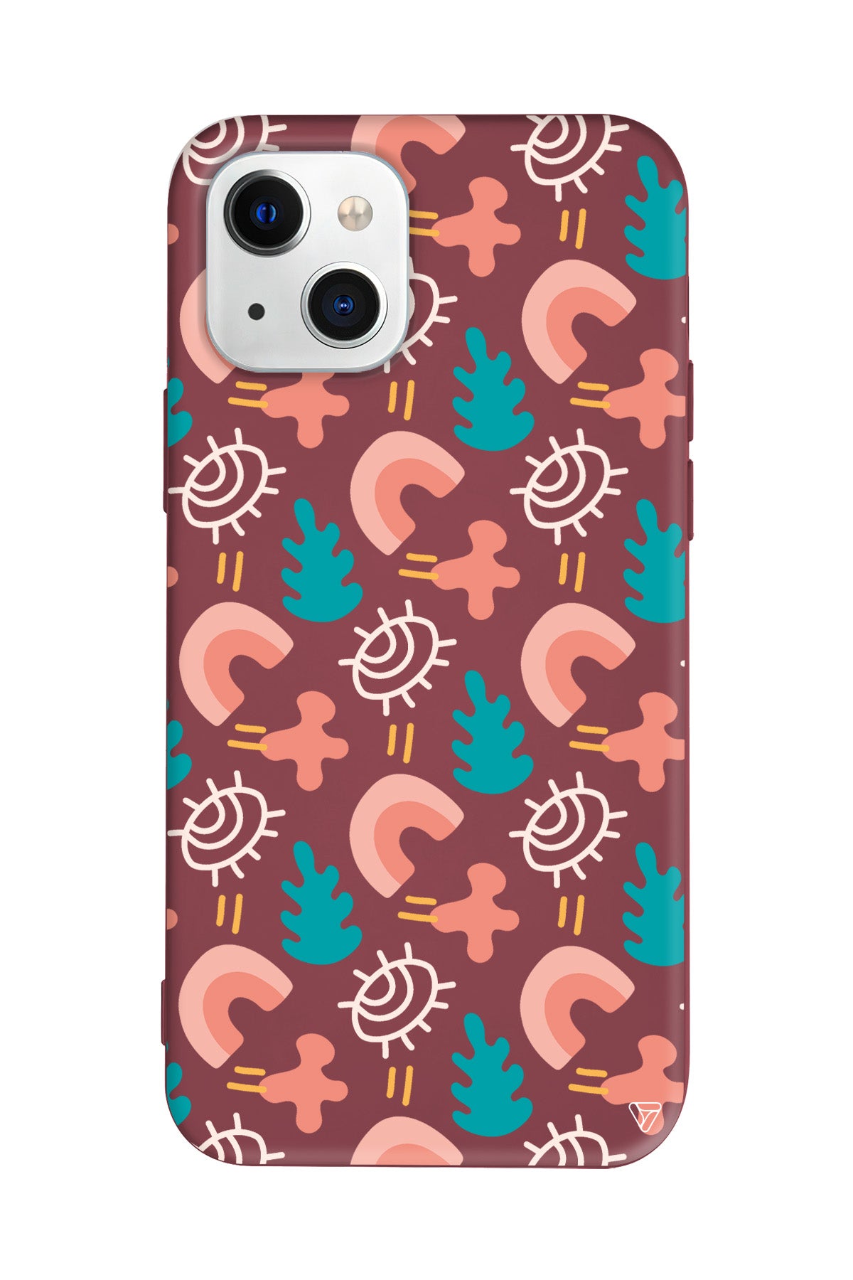 Abstract 7 Lansman Model İçi Kadife Silikon Telefon Kılıfı – Plus Serisine Özel