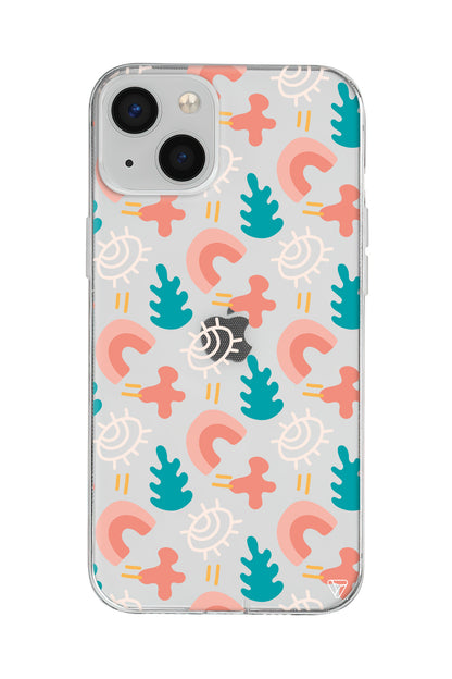 Abstract 7 Lansman Model İçi Kadife Silikon Telefon Kılıfı – Plus Serisine Özel