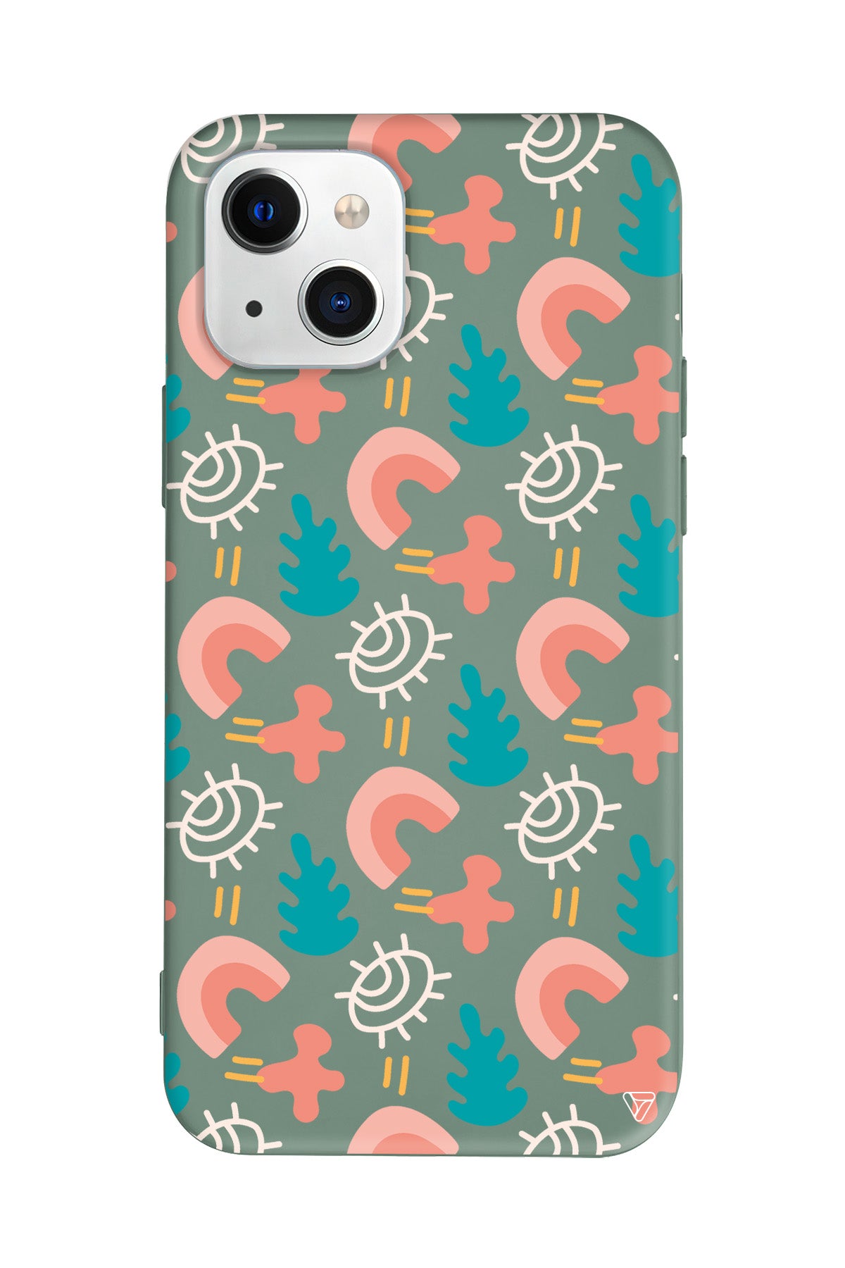 Abstract 7 Lansman Model İçi Kadife Silikon Telefon Kılıfı – Plus Serisine Özel