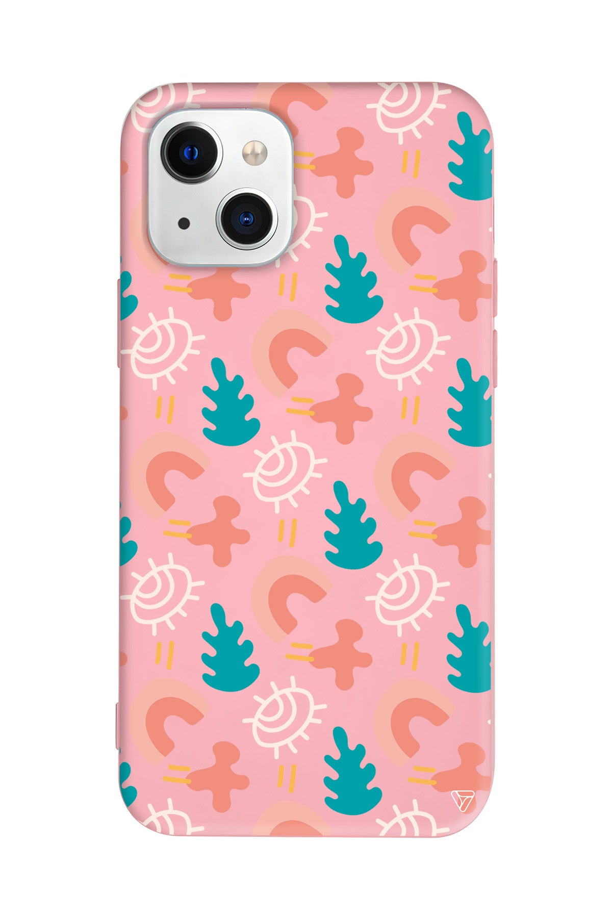 Abstract 7 Lansman Model İçi Kadife Silikon Telefon Kılıfı – Plus Serisine Özel