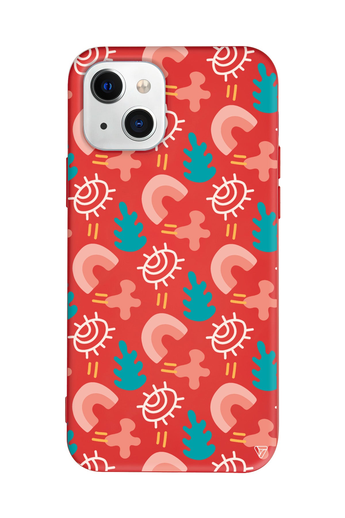 Abstract 7 Lansman Model İçi Kadife Silikon Telefon Kılıfı – Plus Serisine Özel