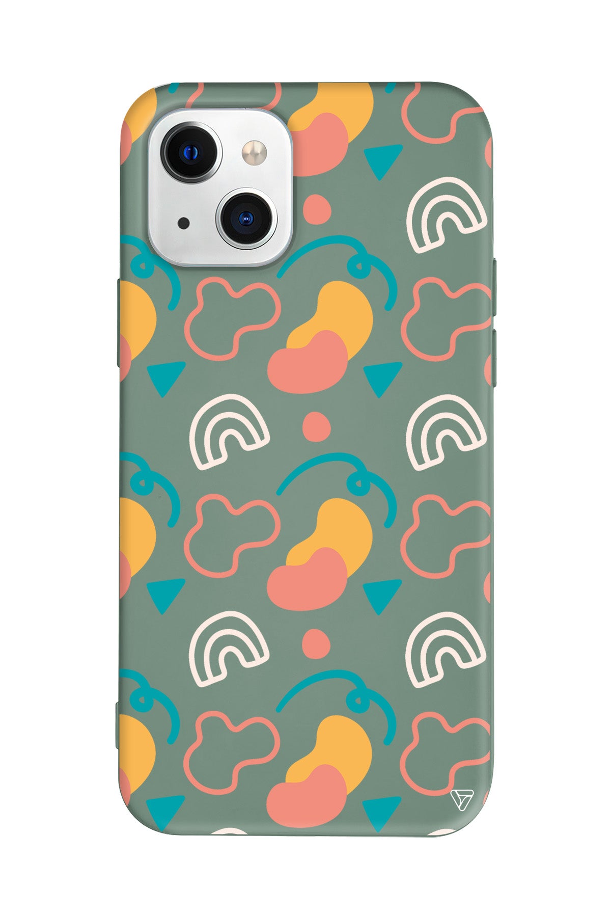 Abstract 8 Lansman Model İçi Kadife Silikon Telefon Kılıfı – Plus Serisine Özel