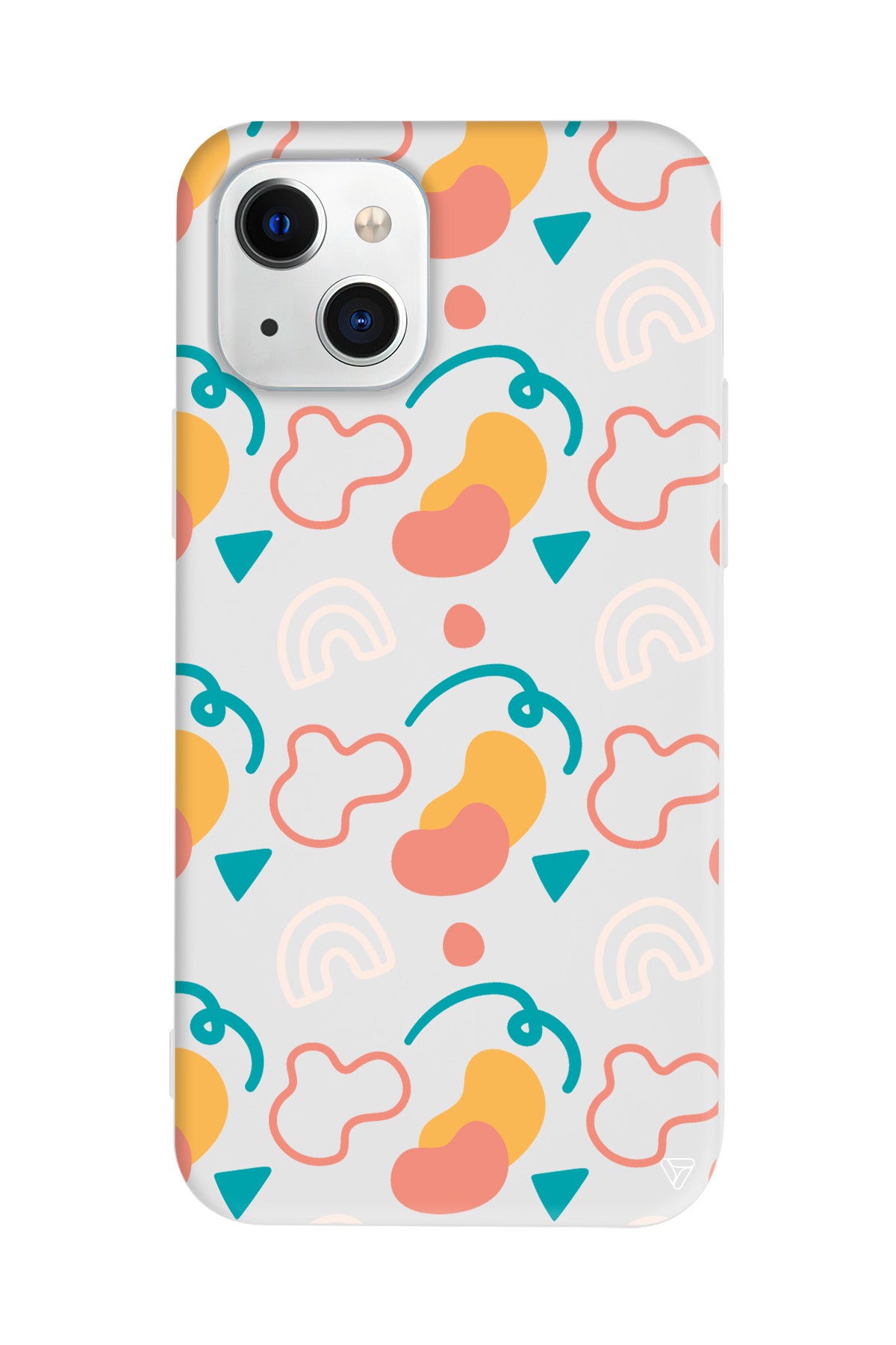 Abstract 8 Lansman Model İçi Kadife Silikon Telefon Kılıfı – Plus Serisine Özel