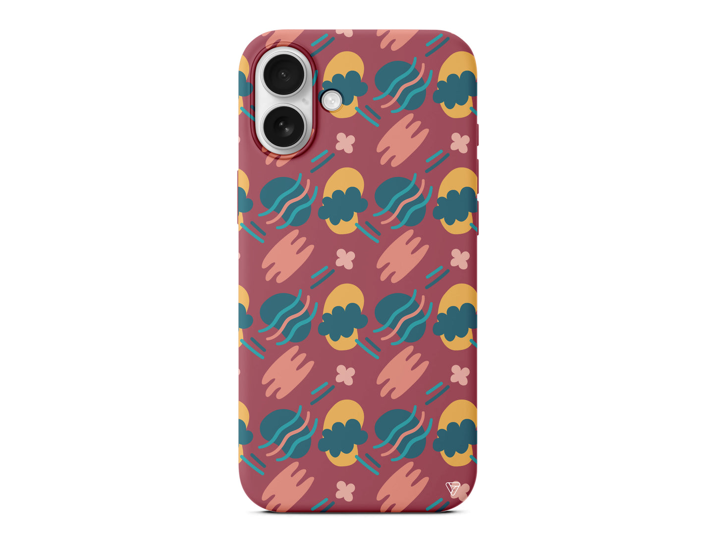 Abstract 9 Lansman Model İçi Kadife Silikon Telefon Kılıfı – Plus Serisine Özel