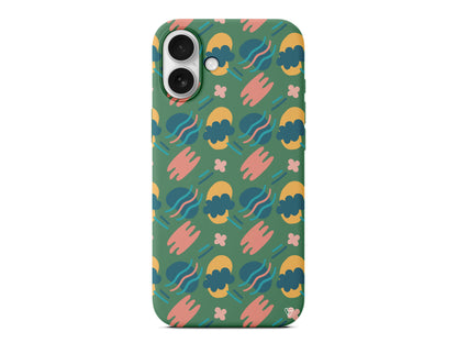 Abstract 9 Lansman Model İçi Kadife Silikon Telefon Kılıfı – Plus Serisine Özel