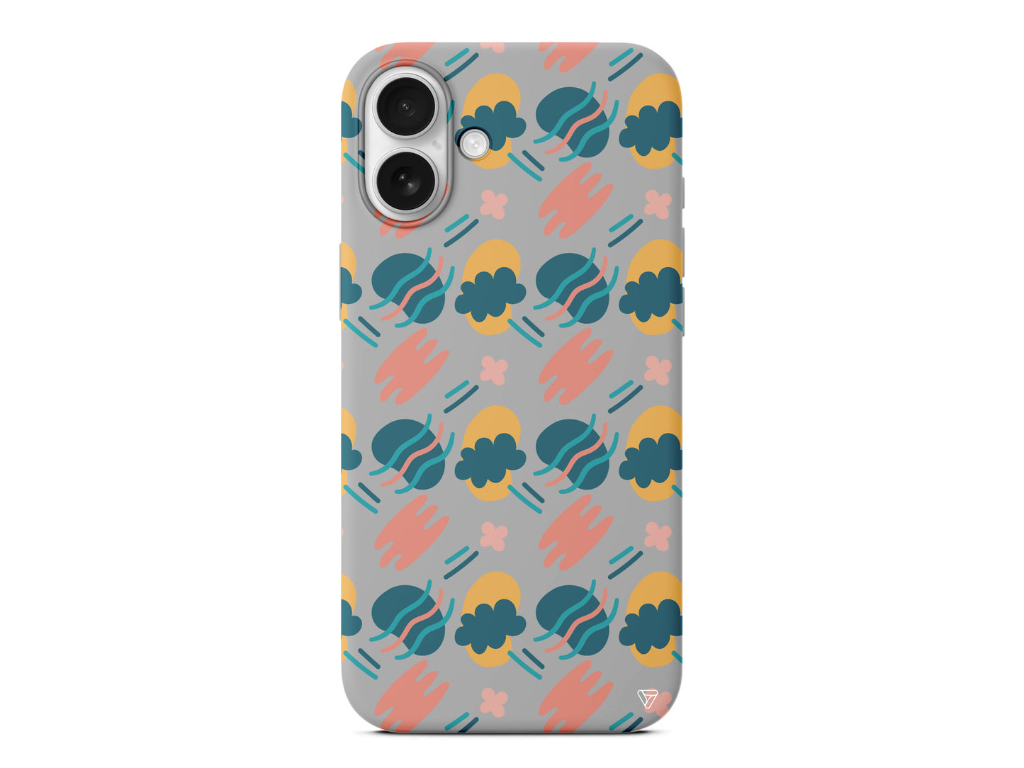 Abstract 9 Lansman Model İçi Kadife Silikon Telefon Kılıfı – Plus Serisine Özel