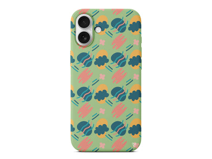 Abstract 9 Lansman Model İçi Kadife Silikon Telefon Kılıfı – Plus Serisine Özel