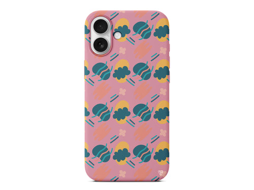 Abstract 9 Lansman Model İçi Kadife Silikon Telefon Kılıfı – Plus Serisine Özel