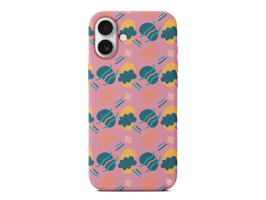 Abstract 9 Lansman Model İçi Kadife Silikon Telefon Kılıfı – Plus Serisine Özel