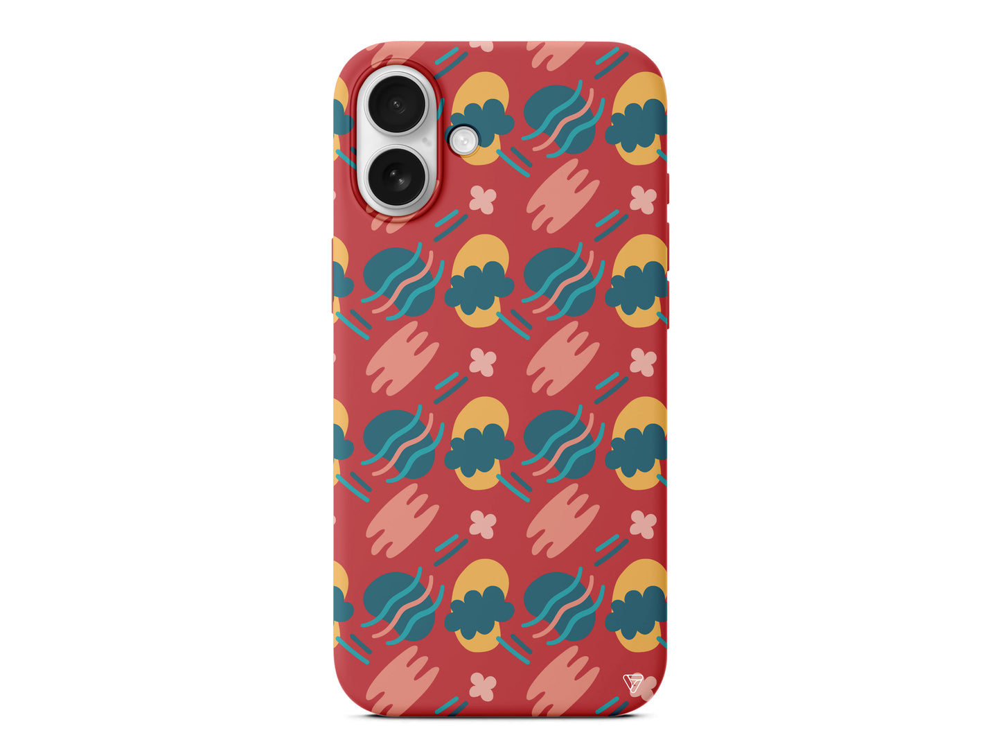 Abstract 9 Lansman Model İçi Kadife Silikon Telefon Kılıfı – Plus Serisine Özel