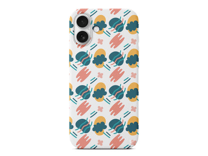 Abstract 9 Lansman Model İçi Kadife Silikon Telefon Kılıfı – Plus Serisine Özel