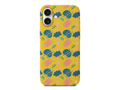 Abstract 9 Lansman Model İçi Kadife Silikon Telefon Kılıfı – Plus Serisine Özel