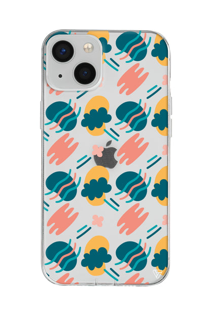 Abstract 9 Lansman Model İçi Kadife Silikon Telefon Kılıfı – Plus Serisine Özel