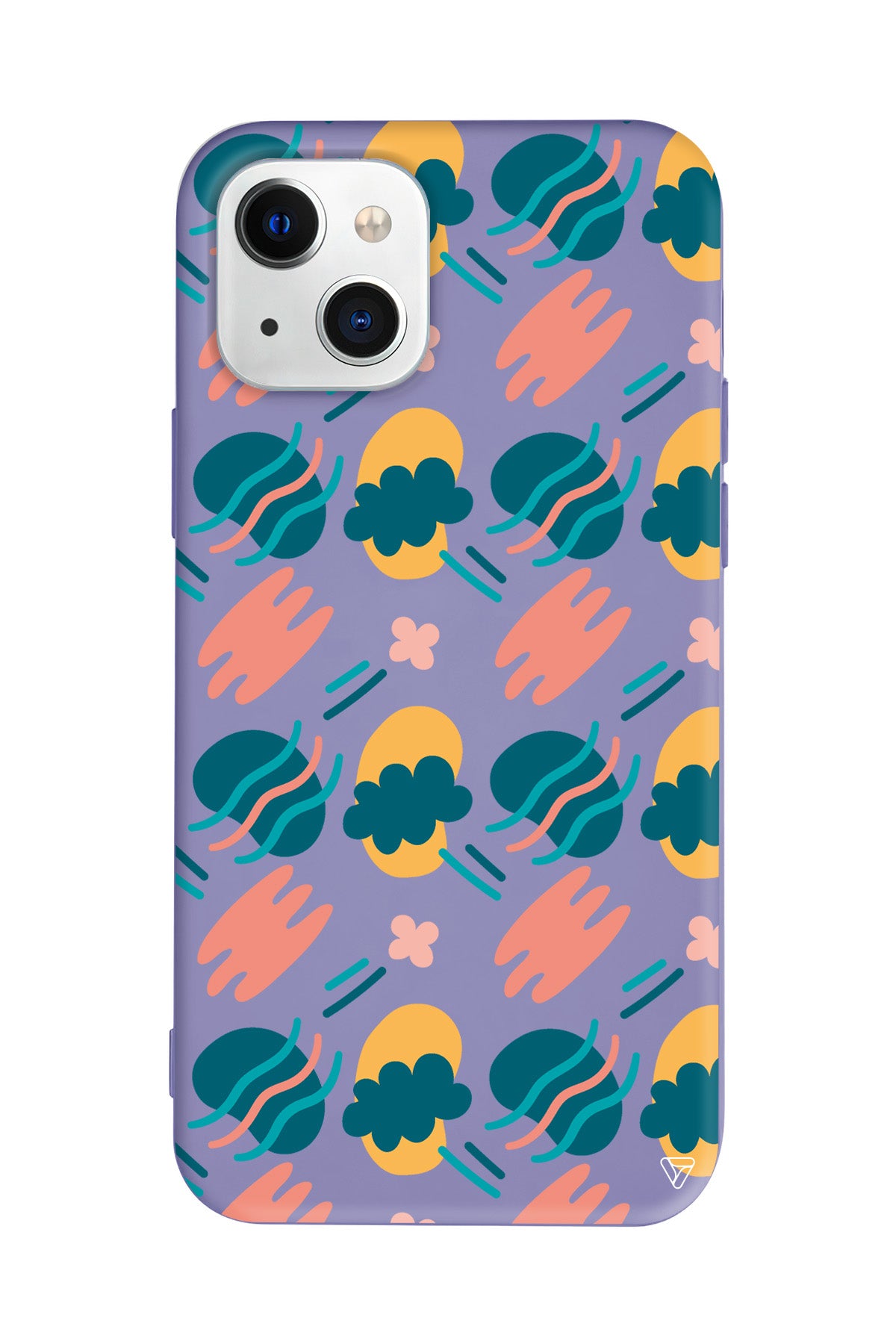 Abstract 9 Lansman Model İçi Kadife Silikon Telefon Kılıfı – Plus Serisine Özel