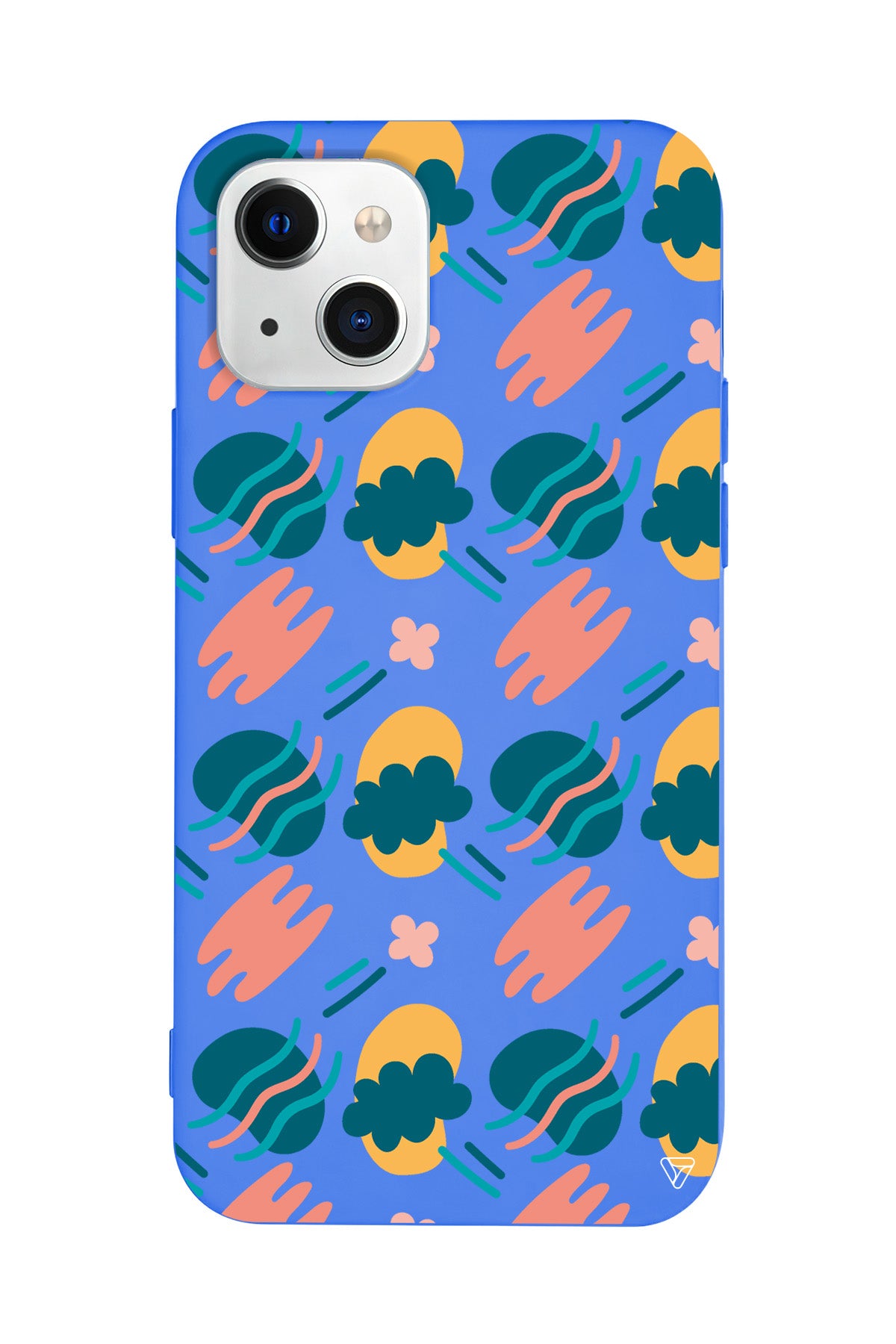 Abstract 9 Lansman Model İçi Kadife Silikon Telefon Kılıfı – Plus Serisine Özel