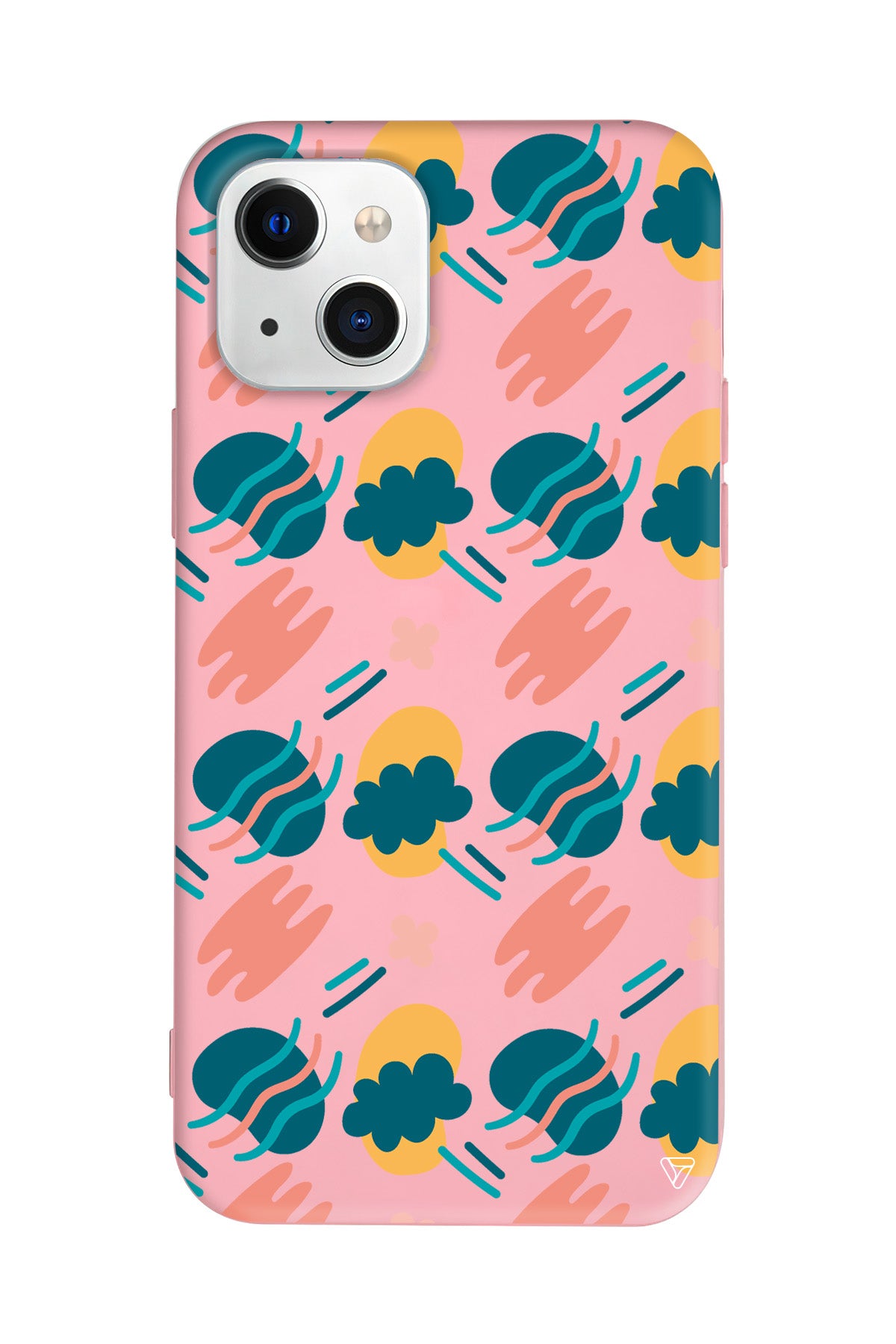 Abstract 9 Lansman Model İçi Kadife Silikon Telefon Kılıfı – Plus Serisine Özel