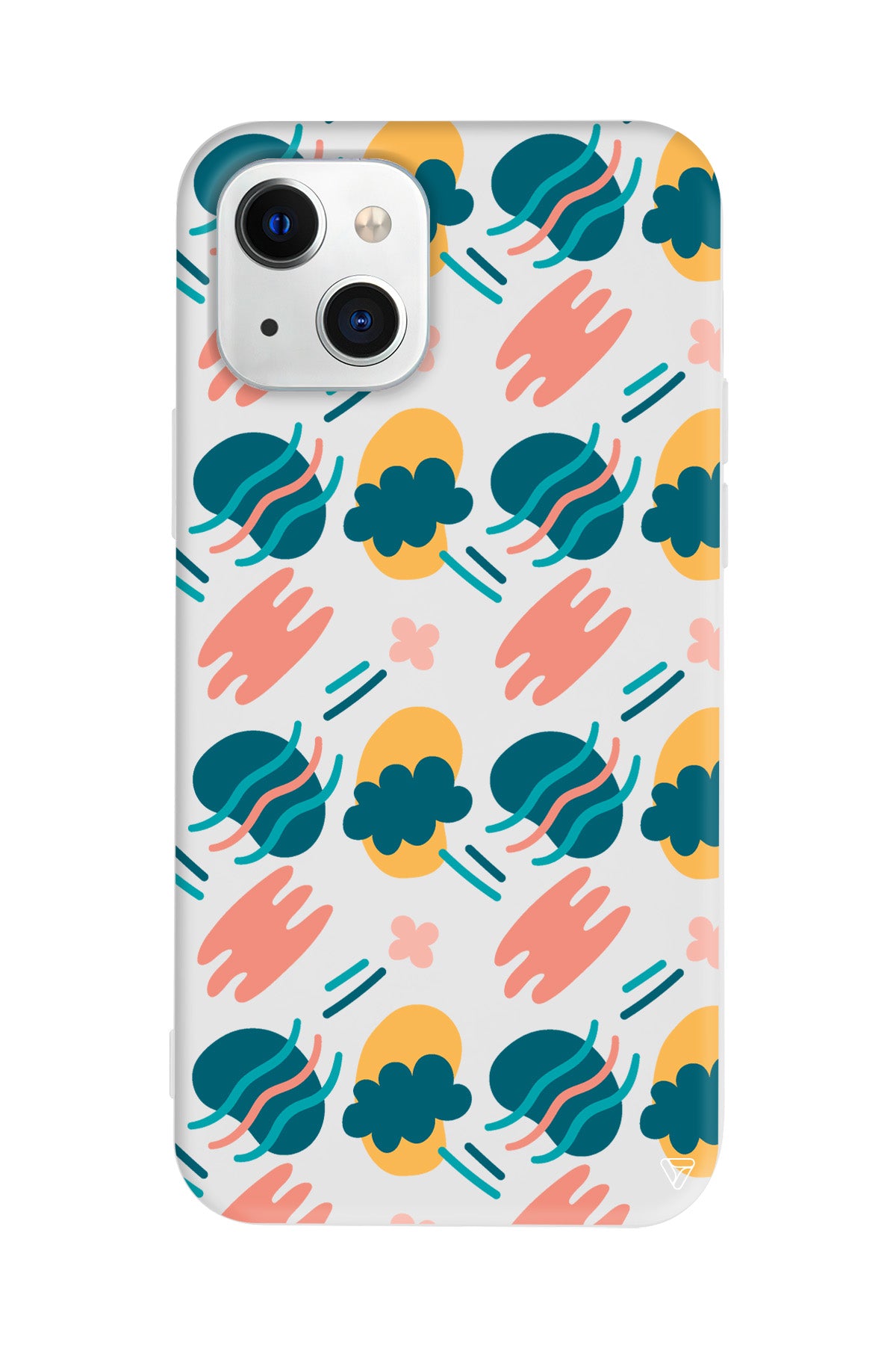 Abstract 9 Lansman Model İçi Kadife Silikon Telefon Kılıfı – Plus Serisine Özel