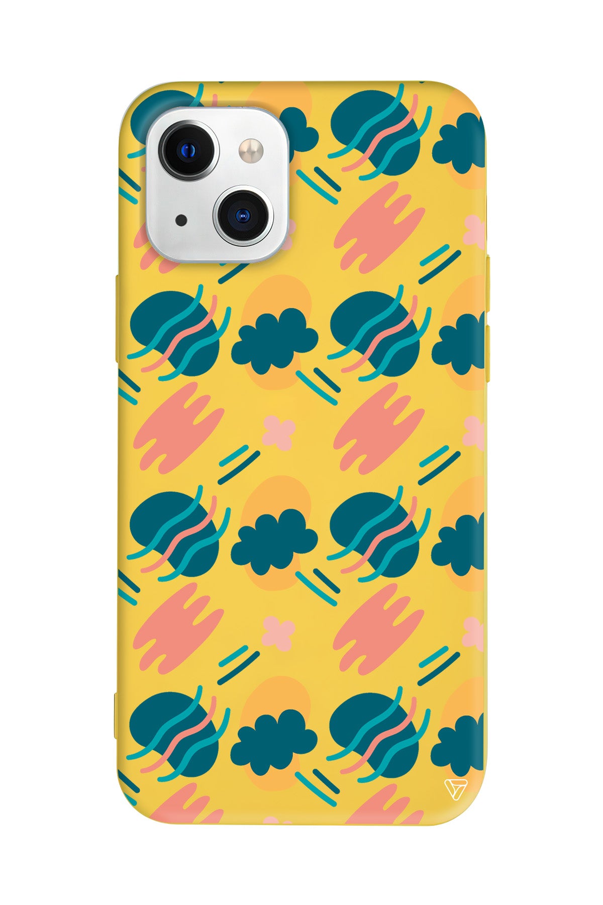 Abstract 9 Lansman Model İçi Kadife Silikon Telefon Kılıfı – Plus Serisine Özel