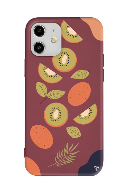 Kivi Lansman Model İçi Kadife Silikon Telefon Kılıfı