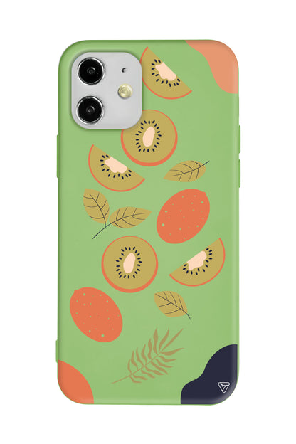 Kivi Lansman Model İçi Kadife Silikon Telefon Kılıfı