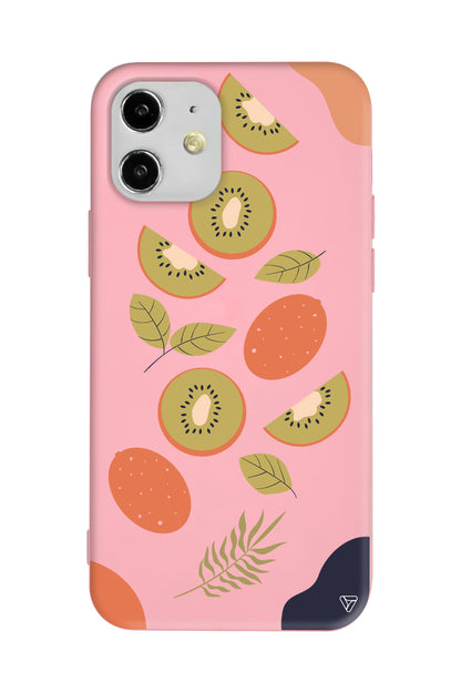 Kivi Lansman Model İçi Kadife Silikon Telefon Kılıfı