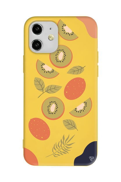 Kivi Lansman Model İçi Kadife Silikon Telefon Kılıfı