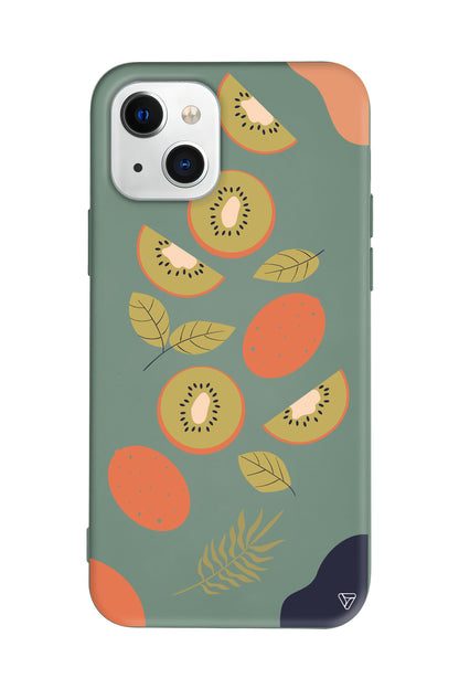 Kivi Lansman Model İçi Kadife Silikon Telefon Kılıfı