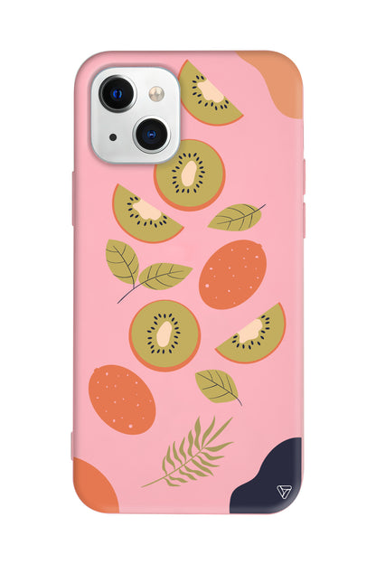 Kivi Lansman Model İçi Kadife Silikon Telefon Kılıfı