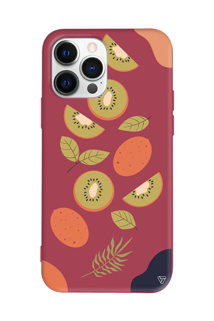 Kivi Lansman Model İçi Kadife Silikon Telefon Kılıfı