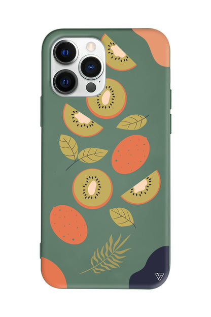 Kivi Lansman Model İçi Kadife Silikon Telefon Kılıfı